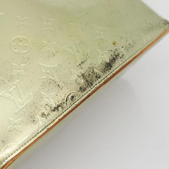 LOUIS VUITTON Monogram Vernis Houston Hand Bag Gris M91053 - Picture 10 of 16